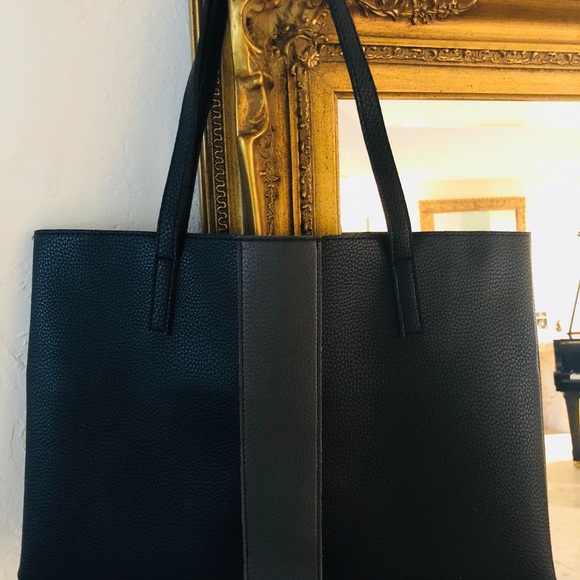 Vince Camuto Pebbled Vegan Leather Luck Tote - Picture 2 of 4